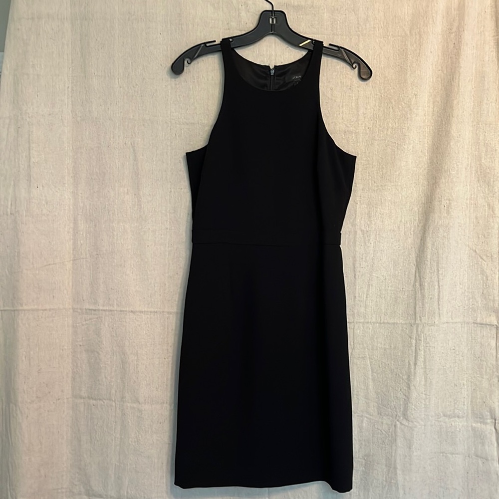J. Crew: Black Racerback Style dress